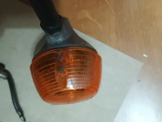 Intermitentes moto naranjas antiguos