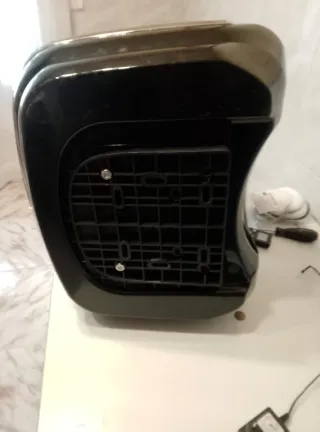 Baúl para moto custom negro