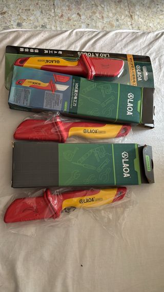 2 Cuchillos Electricista VDE LAOA