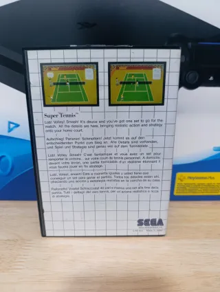Master System Super Tennis Sega Cartridge