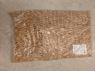 Alfombra Yute Beige/Marrón