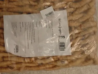 Alfombra Yute Beige/Marrón