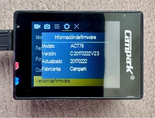 Cámara Campark Xtreme II UHD 4K