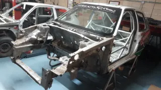 Carrocería Citroën Saxo Rally Barras OMP