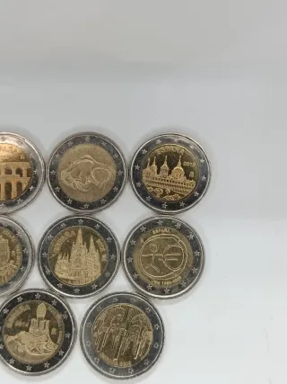 Lote 11 Monedas Conmemorativas España