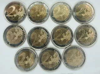 Lote 11 Monedas Conmemorativas España