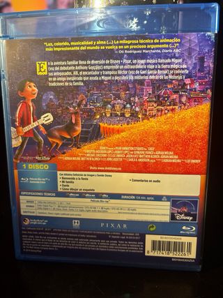 Blu-ray Disney Pixar Coco Español