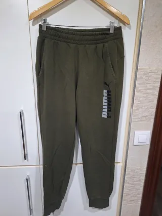 Pantalones Puma Talla M Verde