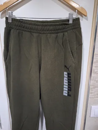 Pantalones Puma Talla M Verde