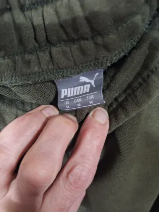 Pantalones Puma Talla M Verde