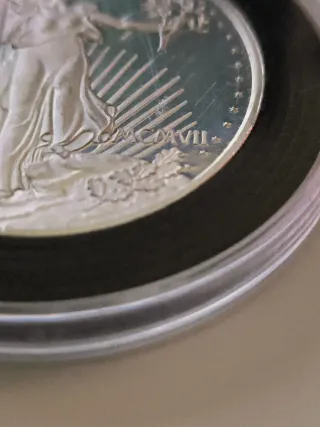 Dos Onzas Plata Fina USA