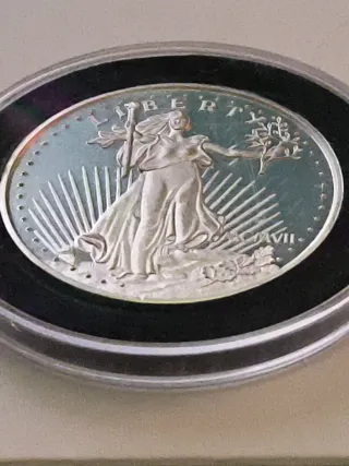 Dos Onzas Plata Fina USA