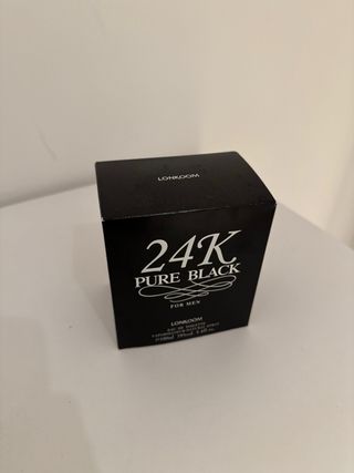 Colonia 24K Pure Black Lonkoom para Hombre