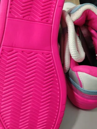 Sneakers sportive blu e rosa