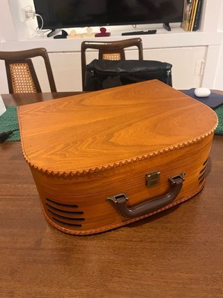 Tocadiscos Retro con Radio