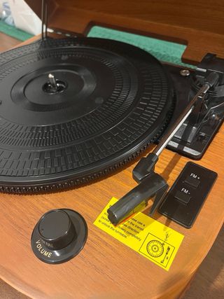 Tocadiscos Retro con Radio