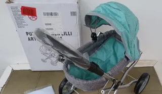 Carrello per bambole Bayer.