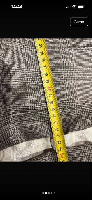 Traje Ganso a cuadros marrón