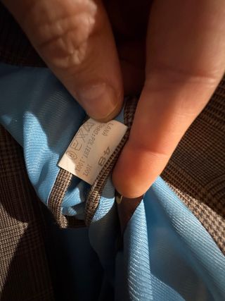 Traje Ganso a cuadros marrón