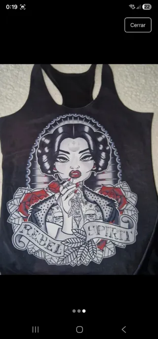 Lote 2 Camisetas Tirantes Desigual Talla M