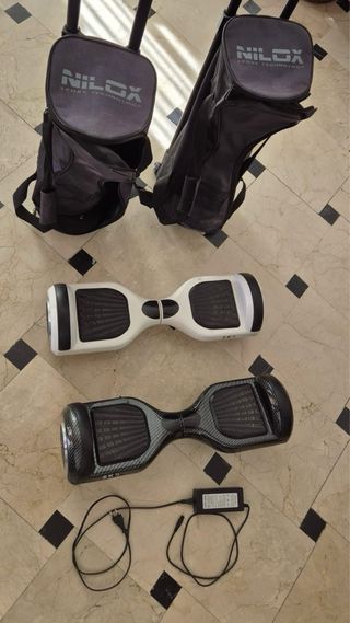 Hoverboard SK8 Nilox con Bolsas y Cargador