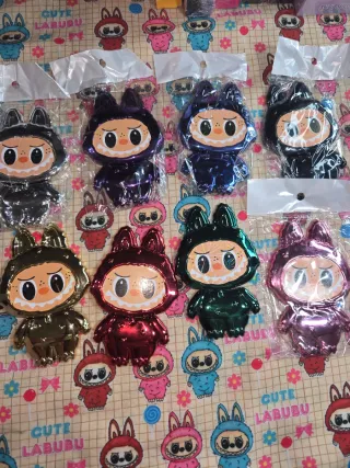 Set 8 Espejos Labubu Giratorio