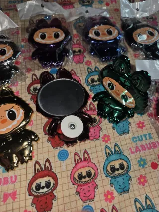 Set 8 Espejos Labubu Giratorio