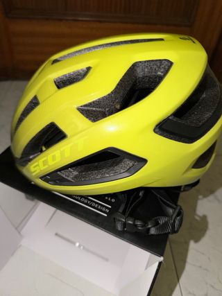 Casco Scott Arx Plus Amarillo