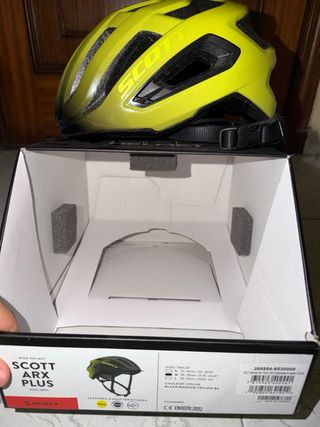 Casco Scott Arx Plus Amarillo