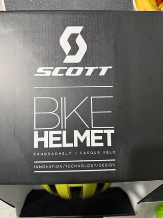 Casco Scott Arx Plus Amarillo