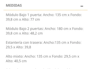 Mueble TV modular salón gris y blanco