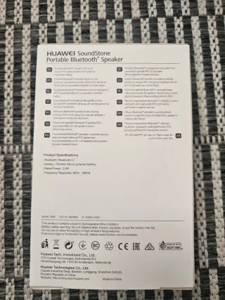 Altavoz Bluetooth Huawei SoundStone Rojo