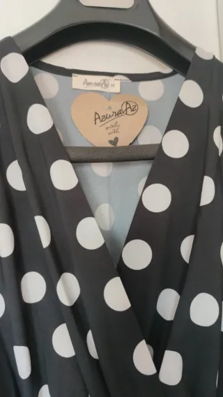 Vestido largo lunares Nuevo Azura Talla M-L