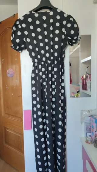 Vestido largo lunares Nuevo Azura Talla M-L