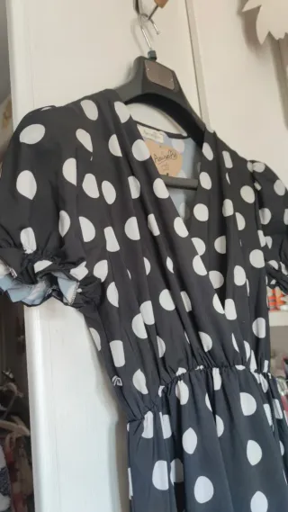 Vestido largo lunares Nuevo Azura Talla M-L