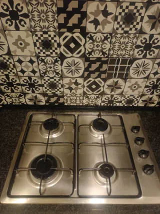 Encimera de gas Teka 4 fuegos HLX 50