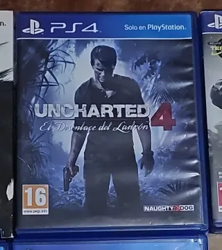 Uncharted 4: El Desenlace del Ladrón PS4