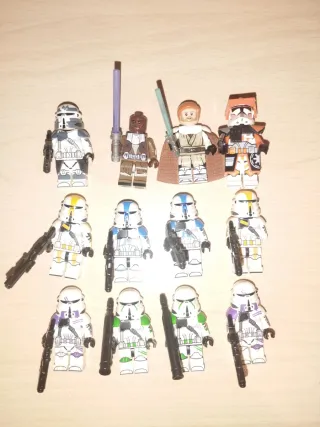 Pack Airborne clon clone wars obi wan compatible