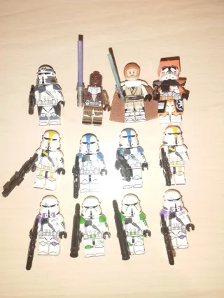 Pack Airborne clon clone wars obi wan compatible