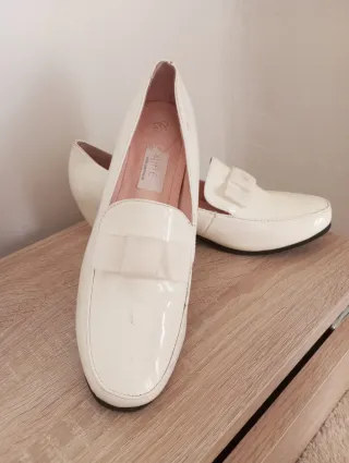 Zapatos blancos De Vestir 40