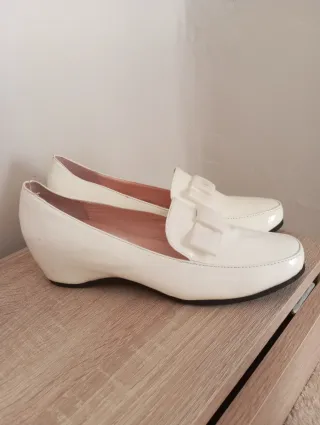 Zapatos blancos De Vestir 40