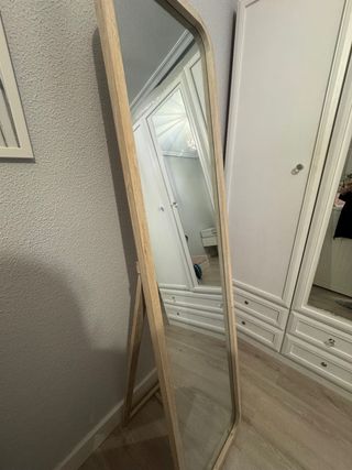 Espejo de pie madera nuevo