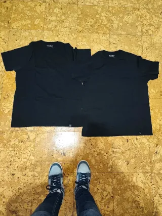 Lote Camisetas Pull and Bear Básicas