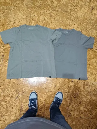 Lote Camisetas Pull and Bear Básicas