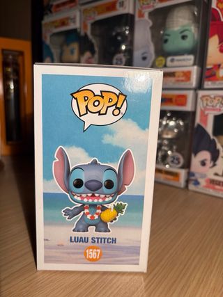 Funko Pop Luau Stitch 1567 Flocked Disney