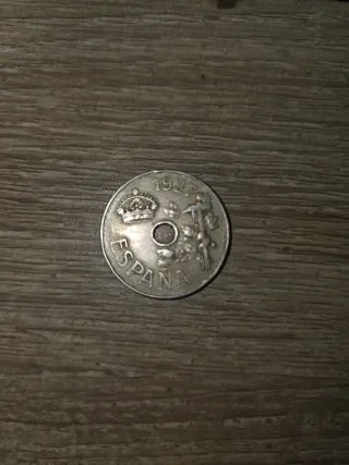 25 céntimos Alfonso XIII 1927