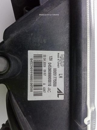 22304858 00051775550 faro antiniebla lancia delta