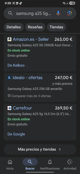 Samsung Galaxy A25 5G 256GB