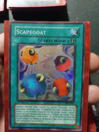 Scapegoat 1ª Edición Carta Mágica Yu-Gi-Oh!