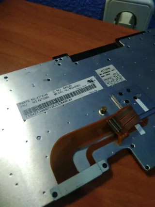 Teclado Lenovo Portátil Negro